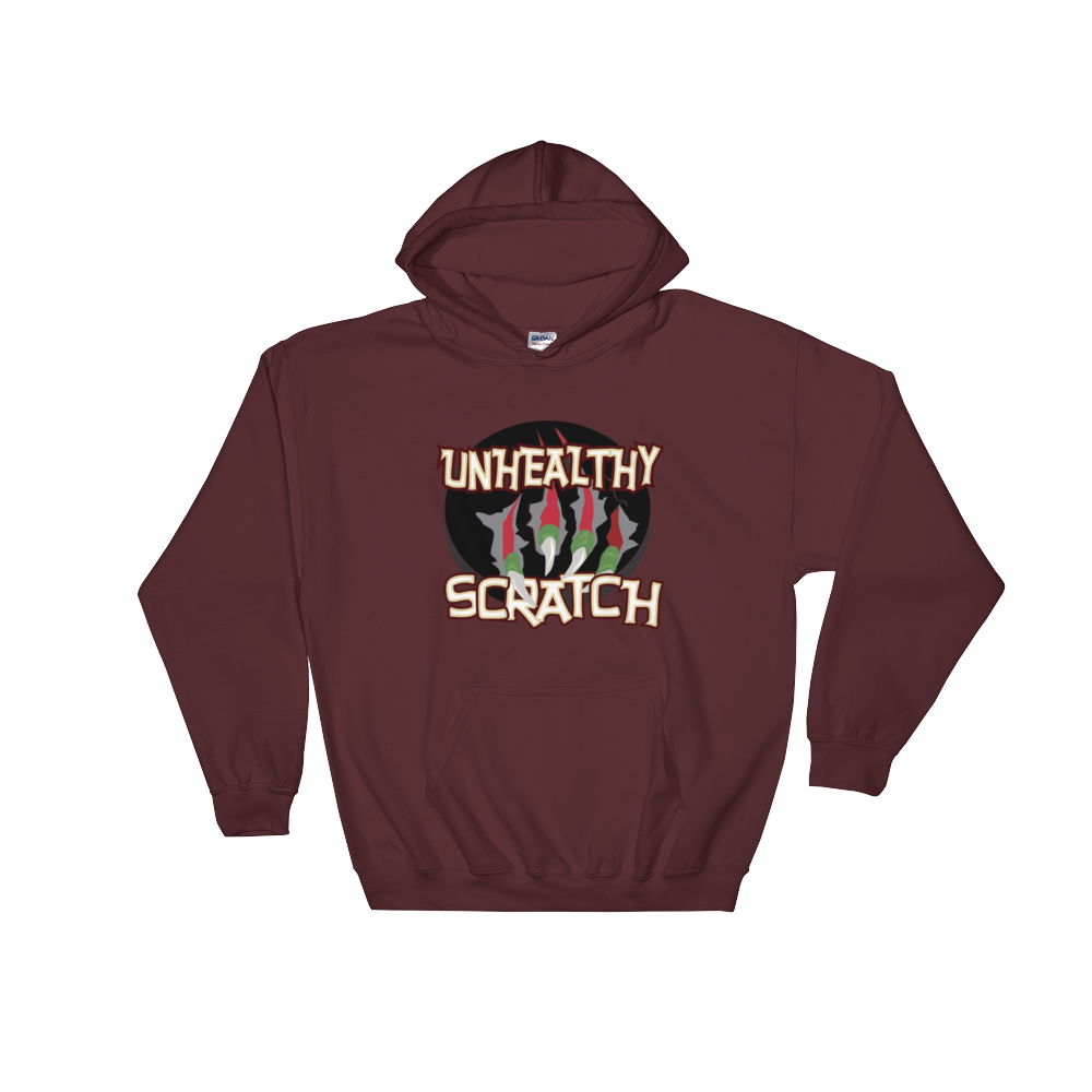 Unhealthy Scratch Hooded Sweatshirt