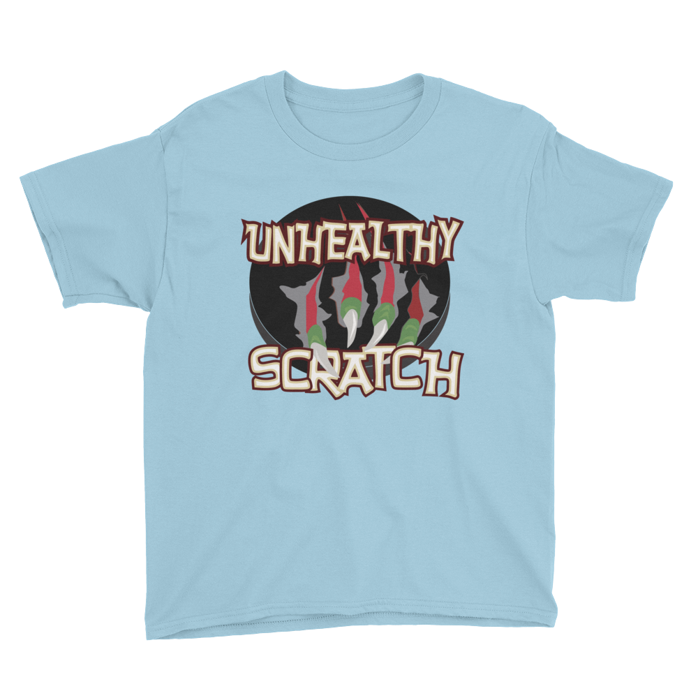 Unhealthy Scratch Youth Short Sleeve T-Shirt